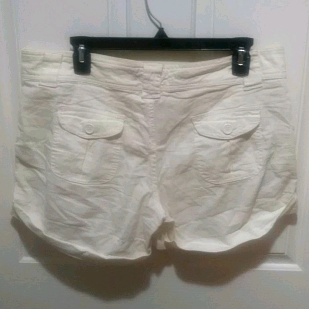 Authentic Rollover Linen Shorts - Picture 2 of 3
